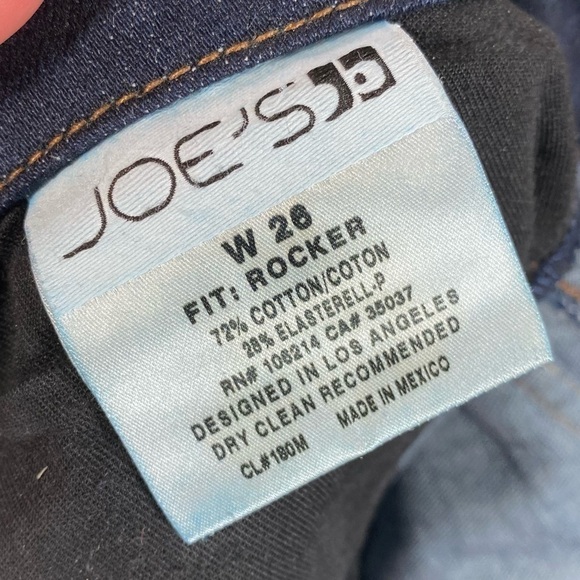 Joe's Rocker wide leg jeans in Mulholland size 26 - Picture 4 of 8